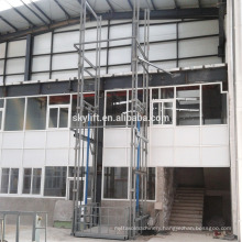 Electric hydraulic outside rail of elevator guide